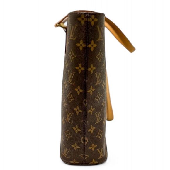 LOUIS VUITTON Luco Brown Monogram LV Logo Canvas Zip Closure Tote - Picture 10 of 16